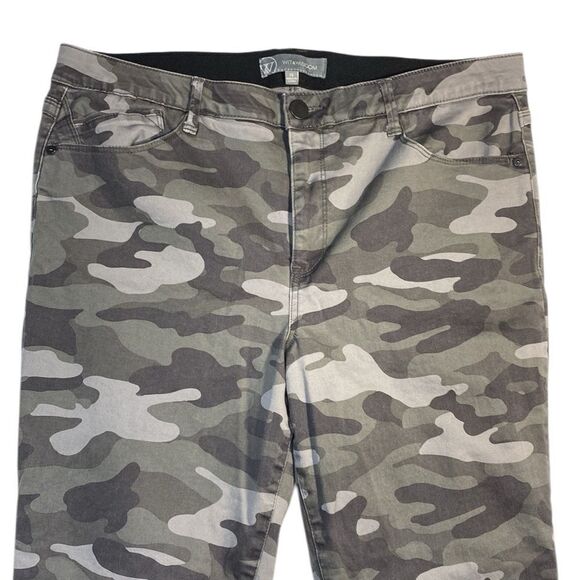 WIT & WISDOM Camouflage Skinny Jeans Pants - Picture 7 of 8